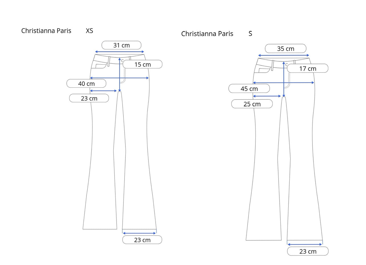 Paris rosa lowrise joggebukse