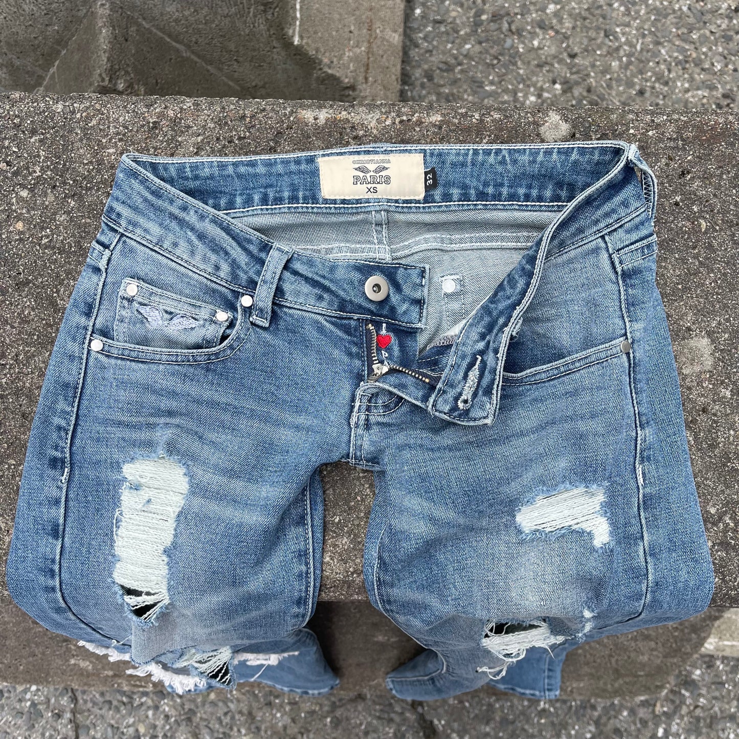 Lowrise jeans