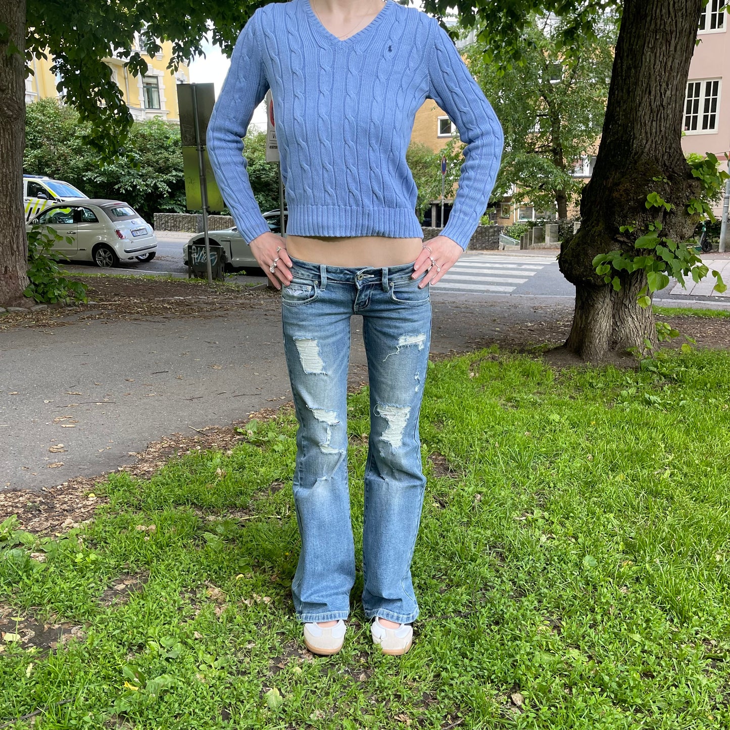 Lowrise jeans