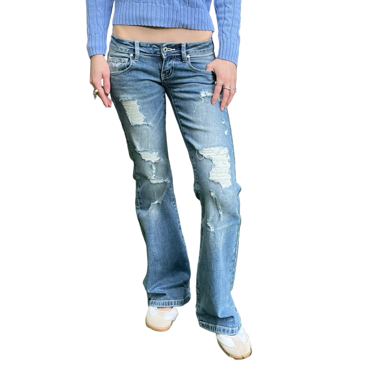 Lowrise jeans