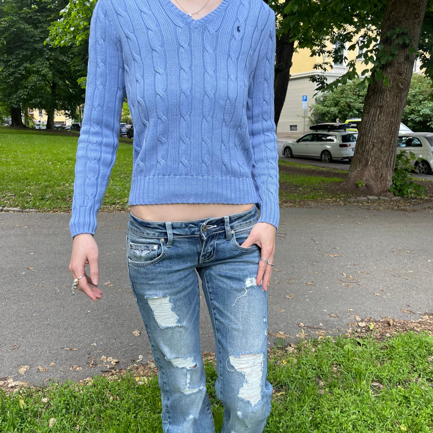 Lowrise jeans