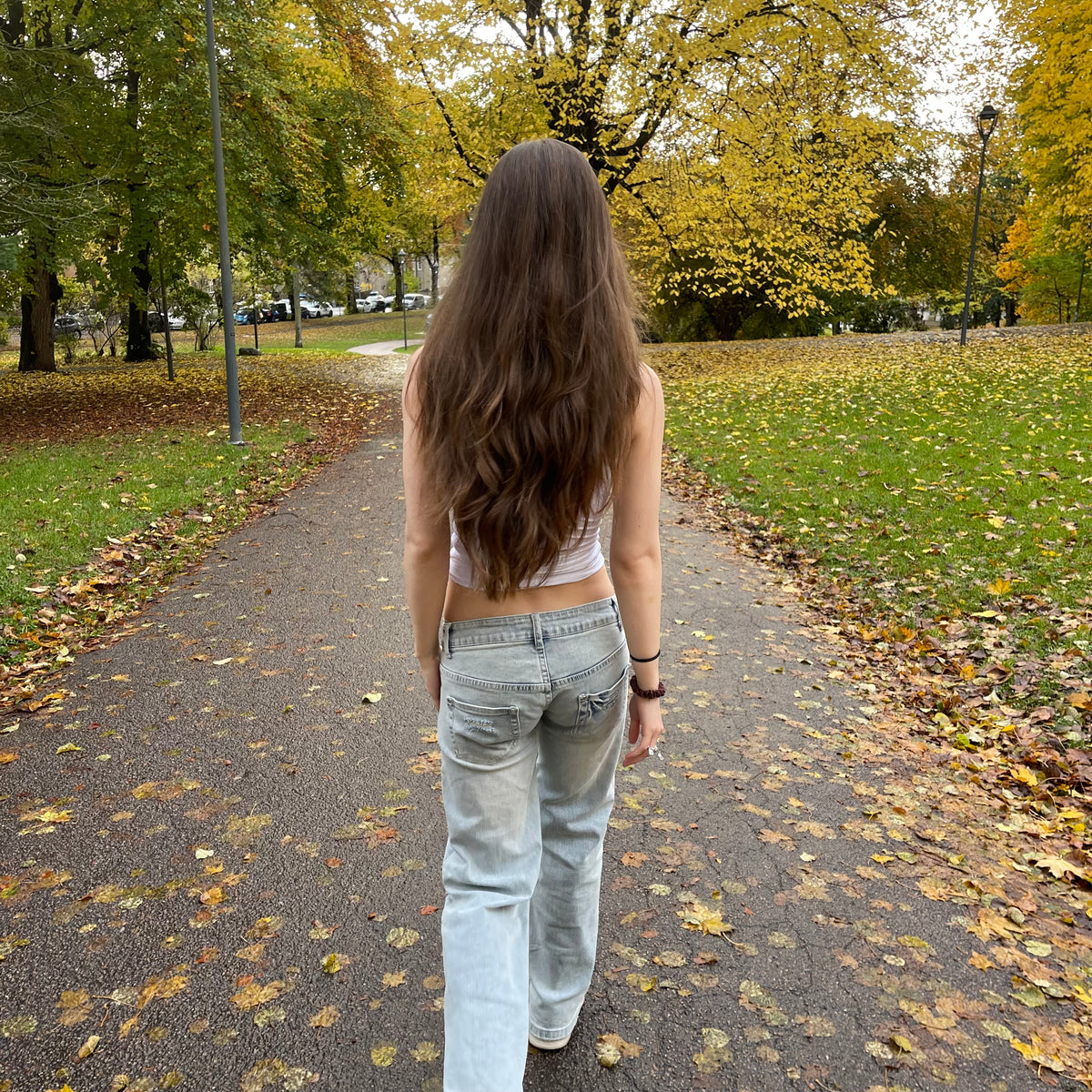 Chrissy baggy lowrise jeans