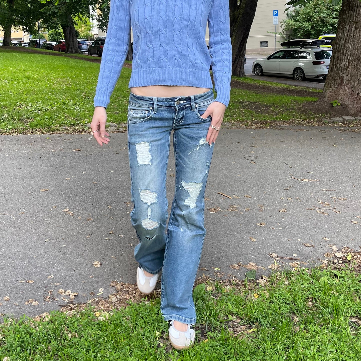 Lowrise jeans