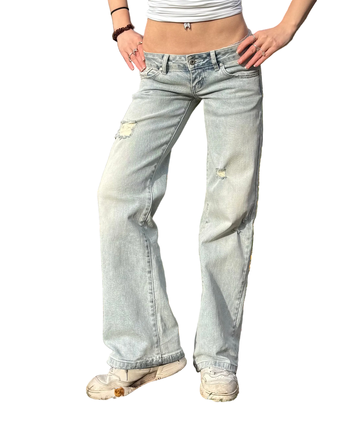 Chrissy baggy lowrise jeans