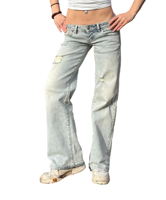 Chrissy baggy lowrise jeans