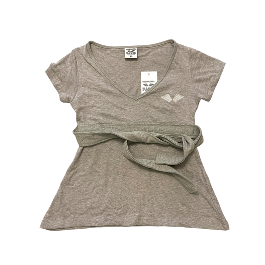 Kortermet babydoll topp